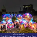 Modernes, Zentrales City-apartment Am Kennedyplatz, Nahe Hauptbahnhof Und Limbecker Platz, Lichtdurchflutete Raeume *