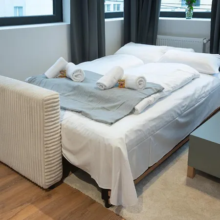 Modernes, Zentrales City-apartment Am Kennedyplatz, Nahe Hauptbahnhof Und Limbecker Platz, Lichtdurchflutete Raeume *