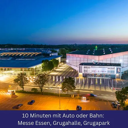 Appartement Modernes, Zentrales City-apartment Am Kennedyplatz, Nahe Hauptbahnhof Und Limbecker Platz, Lichtdurchflutete Raeume *