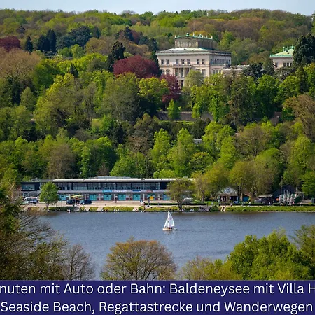 아파트 Modernes, Zentrales City-apartment Am Kennedyplatz, Nahe Hauptbahnhof Und Limbecker Platz, Lichtdurchflutete Raeume 에센