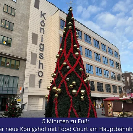 Modernes, Zentrales City-apartment Am Kennedyplatz, Nahe Hauptbahnhof Und Limbecker Platz, Lichtdurchflutete Raeume Lejlighed Essen