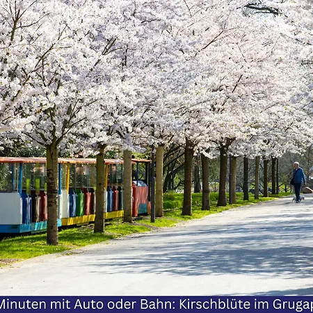 Modernes, Zentrales City-apartment Am Kennedyplatz, Nahe Hauptbahnhof Und Limbecker Platz, Lichtdurchflutete Raeume Apartmán *